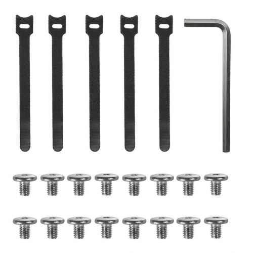 Kabelholder til skrivebord – Maclean under-bord kabelorganizer, 2 niveauer, hvid