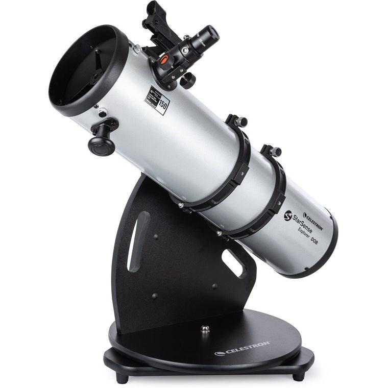 Teleskop Celestron StarSense Explorer 150 mm reflektor, sort/sølv billede