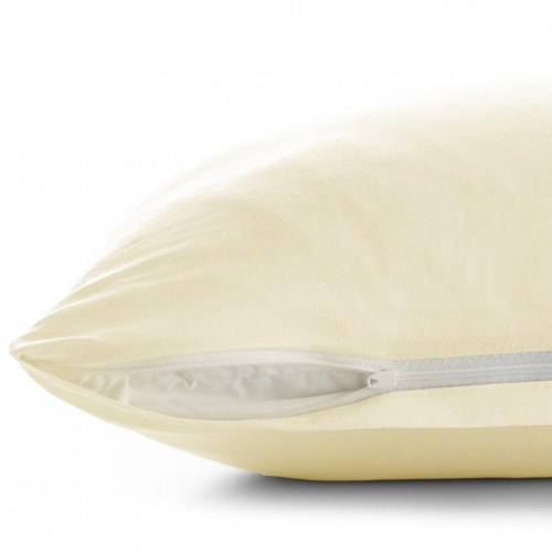 Pudebetræk 40x80 jersey - DecoKing AMBER, creme, klassisk