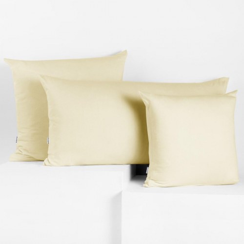 Pudebetræk 40x80 jersey - DecoKing AMBER, creme, klassisk