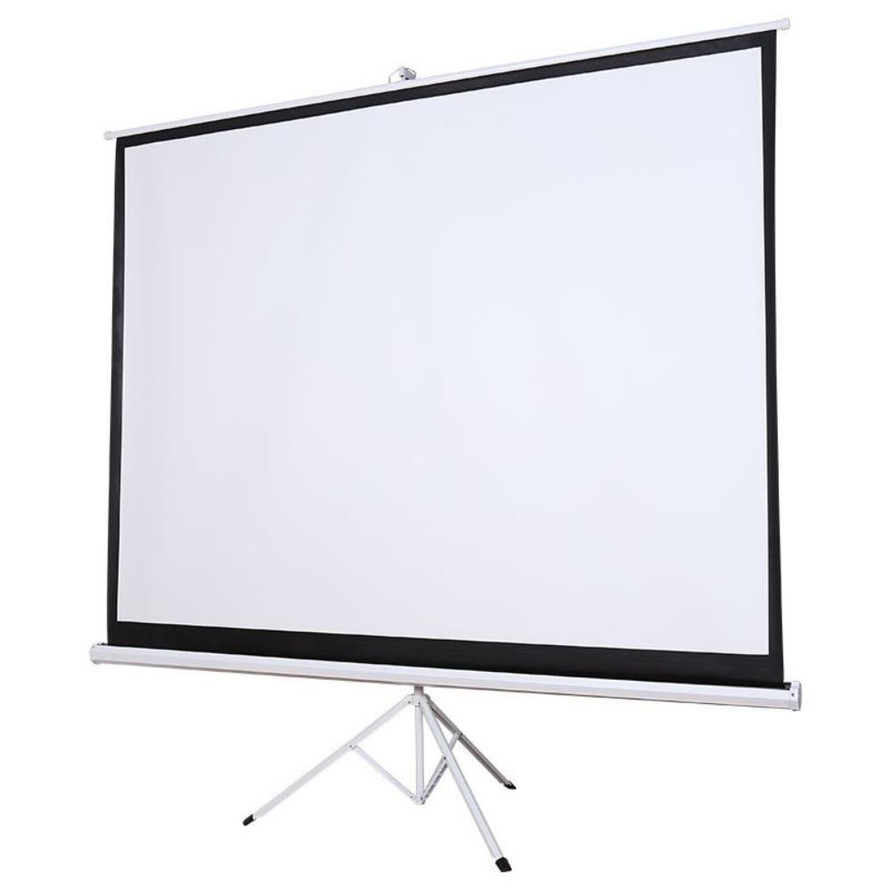 Projektorlærred på stativ - Silelis ET-1 100, 180×180 cm (1:1), auto-roll-up