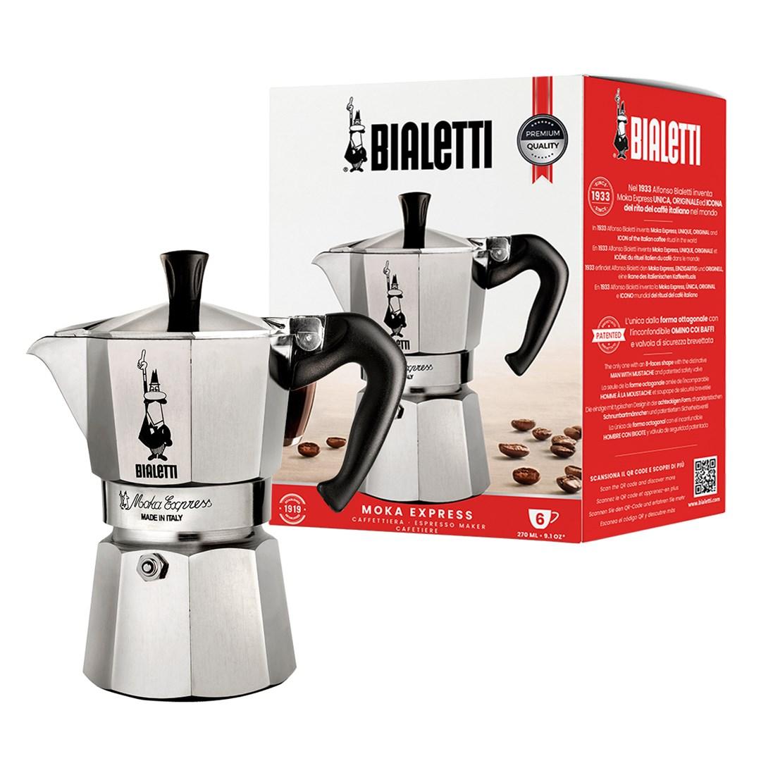 Kaffekande moka – Bialetti Moka Express 0,3 l, aluminium