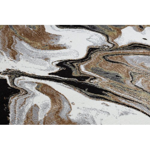 Gulvtæppe creme 120×170 – Hakano Welli Abstract