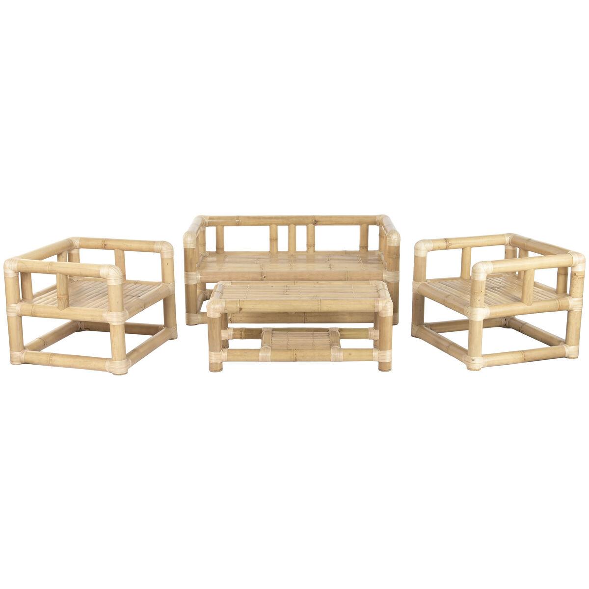 Havesofa Bambus 135 × 70 × 80 Cm