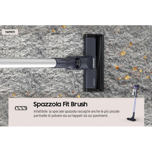 Ledningsfri støvsuger Samsung Jet 60 turbo – 0,8 l, sort