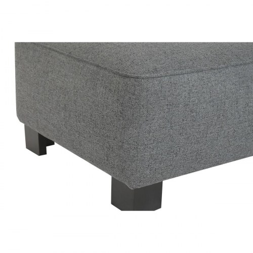Sofa med chaiselong mørkegrå - moderne 231 × 170 cm