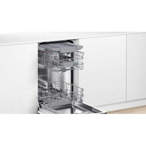 Opvaskemaskine integreret 45 cm - Bosch Series 4, energiklasse E