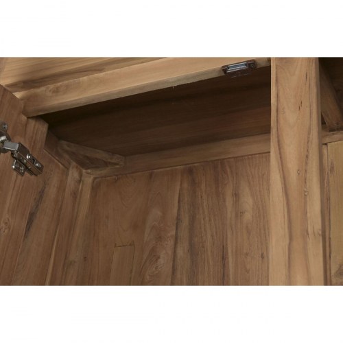 Vitrineskab Krystal Teak - 160 × 45 × 210 cm