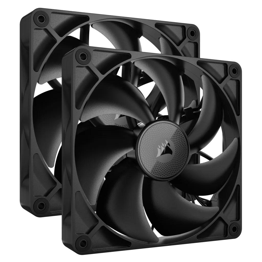 Kabinett ventilator Corsair iCUE LINK RX140 14 cm - sort, 2 stk. billede