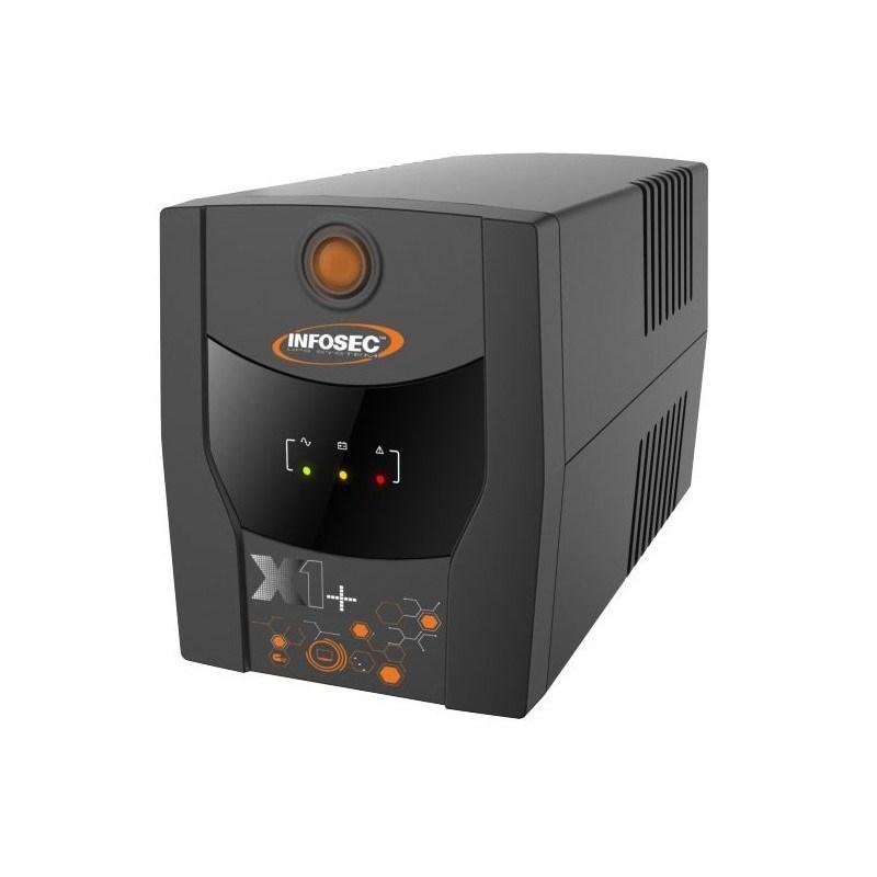 UPS backup strøm - INFOSEC X1+ 1300 IEC, 1300 VA, 720 W, 6× C13 billede