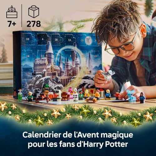LEGO Harry Potter adventskalender 2025 - 278 dele (76456)