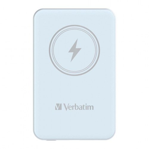 Powerbank trådløs – Verbatim Charge ‘n’ Go Magnetisk 10.000 mAh (blå)