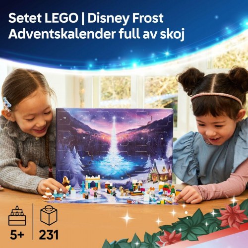 LEGO Disney Frozen julekalender 43273 - 231 dele