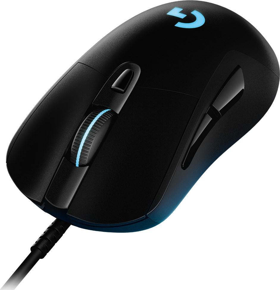Gaming mus Logitech G403 HERO, kablet, sort