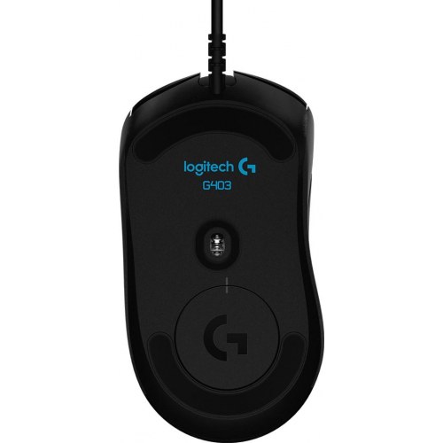 Gaming mus Logitech G403 HERO, kablet, sort