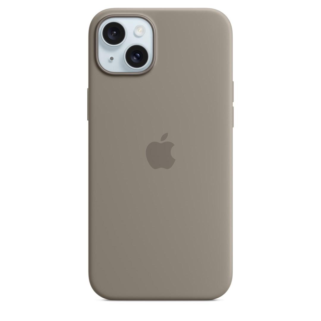 Mobilcover til iPhone 15 Plus - Apple Silikone med MagSafe, Clay billede