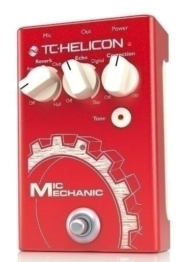 Vokaleffektpedal TC Helicon Mic Mechanic 2 - reverb, echo og pitch correction