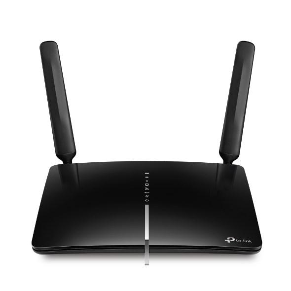 WiFi router TP-Link Archer MR600 – Gigabit, dual‑band 2,4/5 GHz, 4G, sort