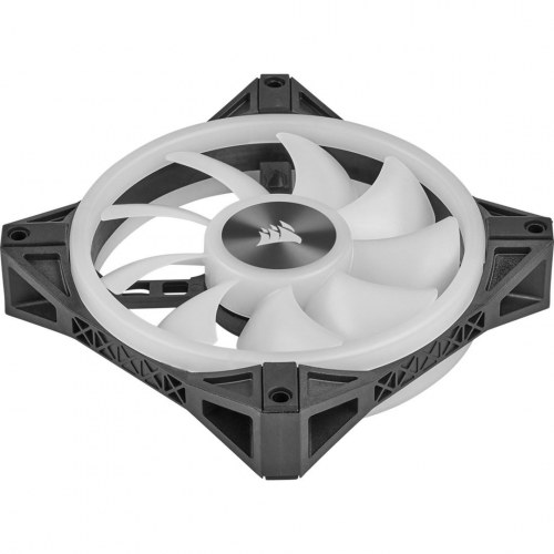 Kabinetventilator 140 mm - Corsair iCUE QL140 RGB, sort/grå