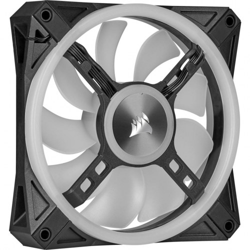 Kabinetventilator 140 mm - Corsair iCUE QL140 RGB, sort/grå