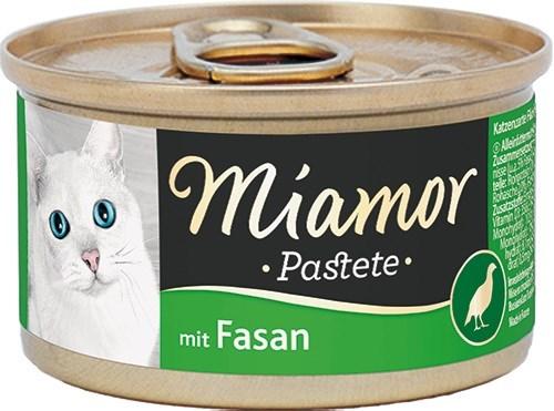 Vådfoder til kat - Miamor Pastete med fasan, 85 g