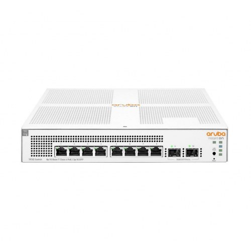 Netværksswitch Aruba Instant On 1930 L2+ Gigabit PoE, 8 porte, 1U, hvid