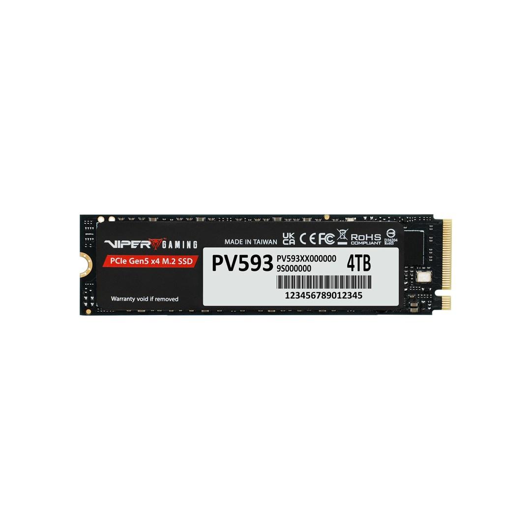 SSD M.2 PCIe Gen5 x4 - Patriot Viper PV593 4 TB NVMe 2.0 billede