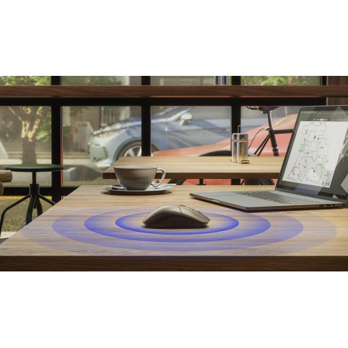 Gaming mus SteelSeries Rival 3 Wireless – sort