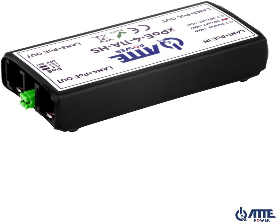 PoE switch 4-port - Atte xPoE-4-11A-HS