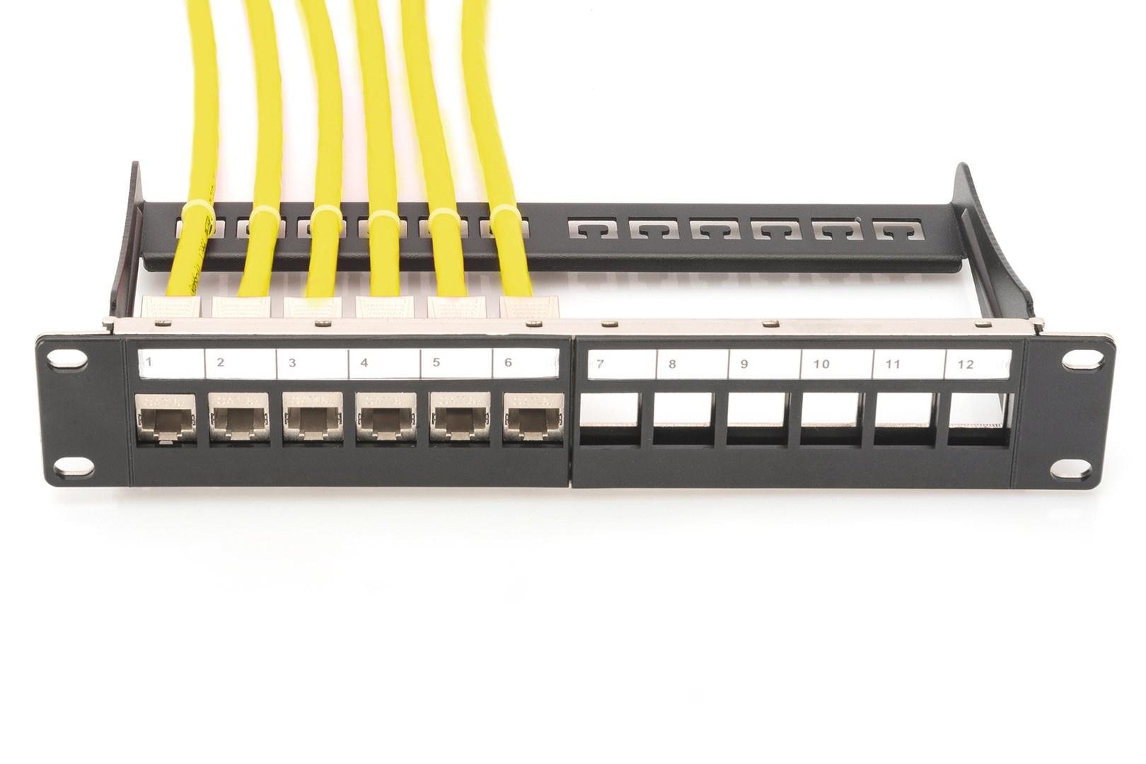DIGITUS Professional - Bulkkabel - 100 m - SFTP - CAT 7a - IEEE 802.5/IEEE 802.3 - halogenfri, solid - gul, RAL 1016