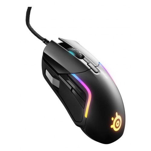 Gaming mus SteelSeries Rival 5 – USB Type‑A, 18.000 DPI
