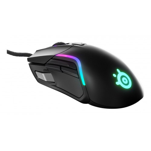 Gaming mus SteelSeries Rival 5 – USB Type‑A, 18.000 DPI