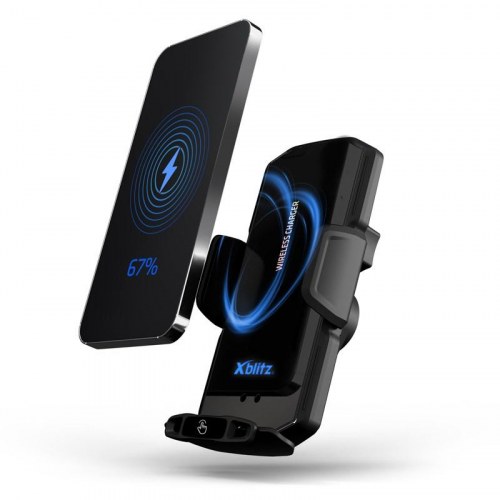 Mobilholder til bil med trådløs opladning – Xblitz FX2