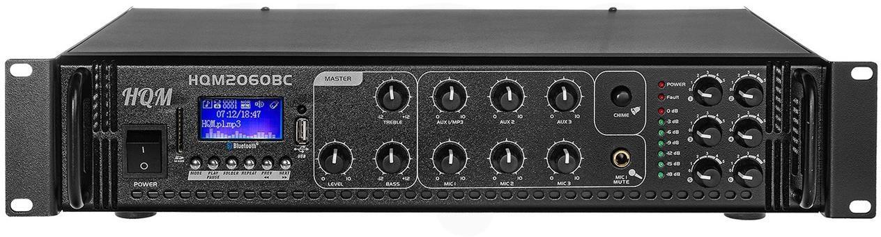 Forstærker 60 W - HQM FM/MP3/Bluetooth HQM2060BC