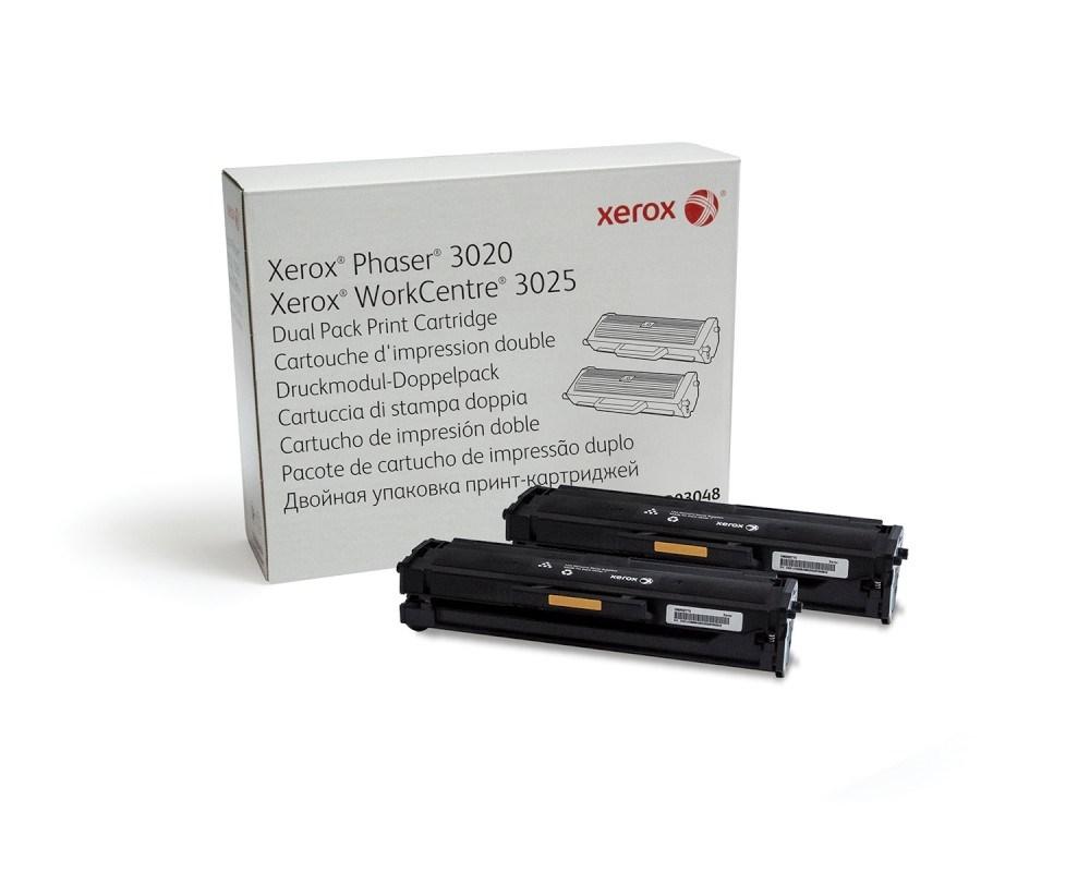 Tonerpatron sort – Xerox 106R03048, original, 2-pak