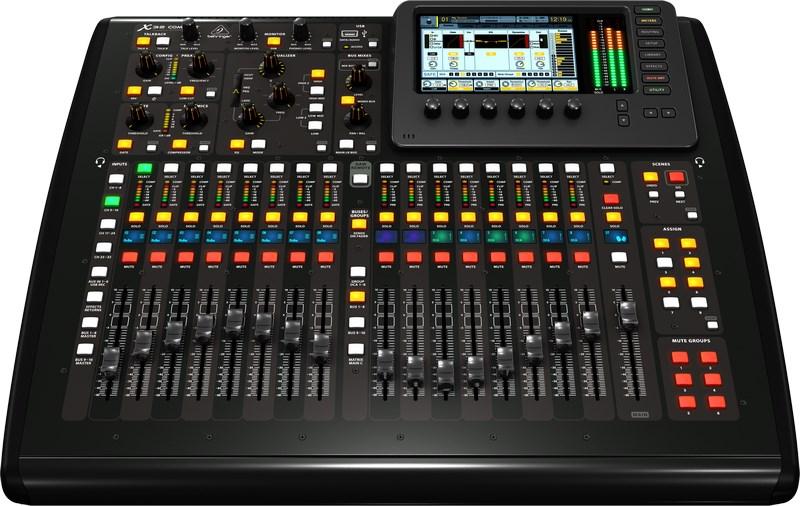 Digitalt mikserbord Behringer X32 Compact – 40 kanaler, sort