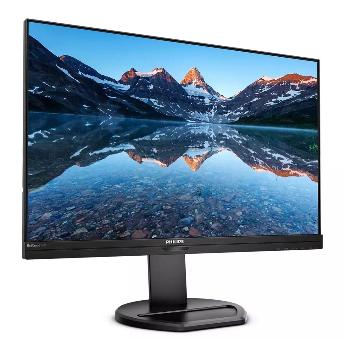 Skærm 24" Philips B Line 240B9 - WUXGA IPS, 75 Hz, sort billede