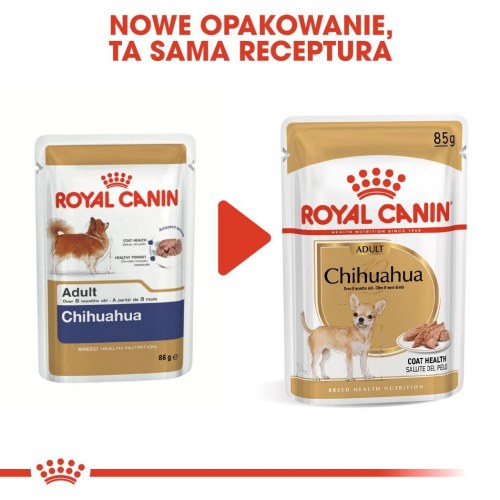 Hundefoder vådfoder Royal Canin Chihuahua Adult 12×85 g