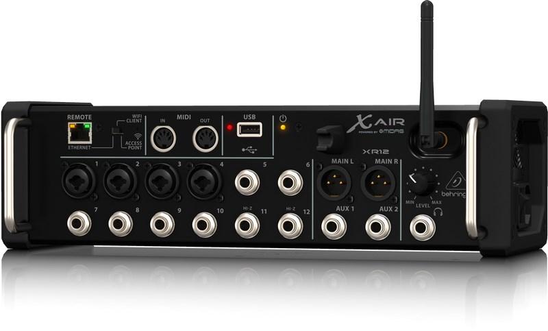 Mixerbord Behringer X Air XR12 - 12-kanals, sort