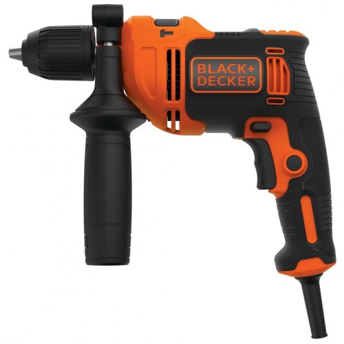 Slagboremaskine Black & Decker BEH710-QS 710 W – 2.800 o/min, sort/orange