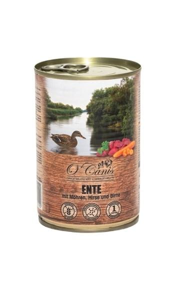 Hundefoder vådfoder O'Canis – and, hirse og gulerod – 400 g