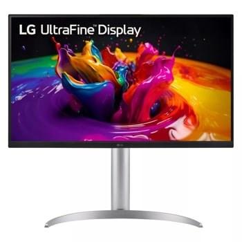 Skærm 32" LG UltraFine 4K IPS (32UQ850V-W) - hvid billede