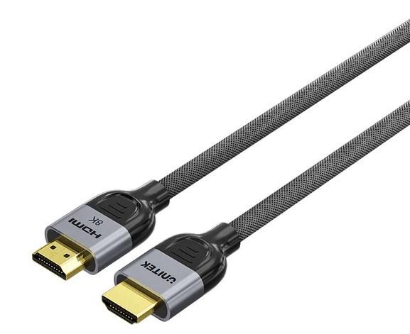 HDMI-kabel 2.1 8K – UNITEK LUX Oplot, 1 m