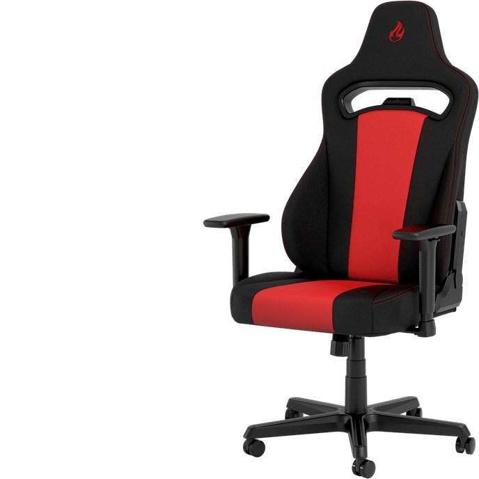 Gamerstol NITRO CONCEPTS E250 – sort/rød, stof