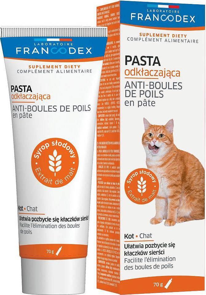 Kattepasta mod hårboller FRANCODEX - 70 g billede