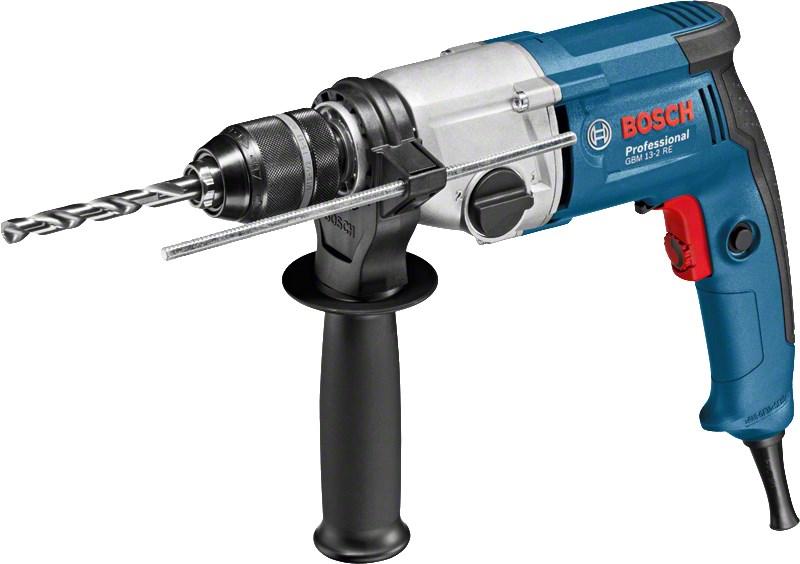 Boremaskine Bosch GBM 13-2 RE, 750 W, 2 gear, 2,4 kg billede