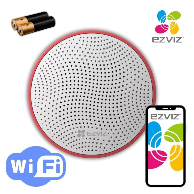 WiFi alarm sirene ezviz CS-T9C - trådløs Zigbee, 105 dB billede