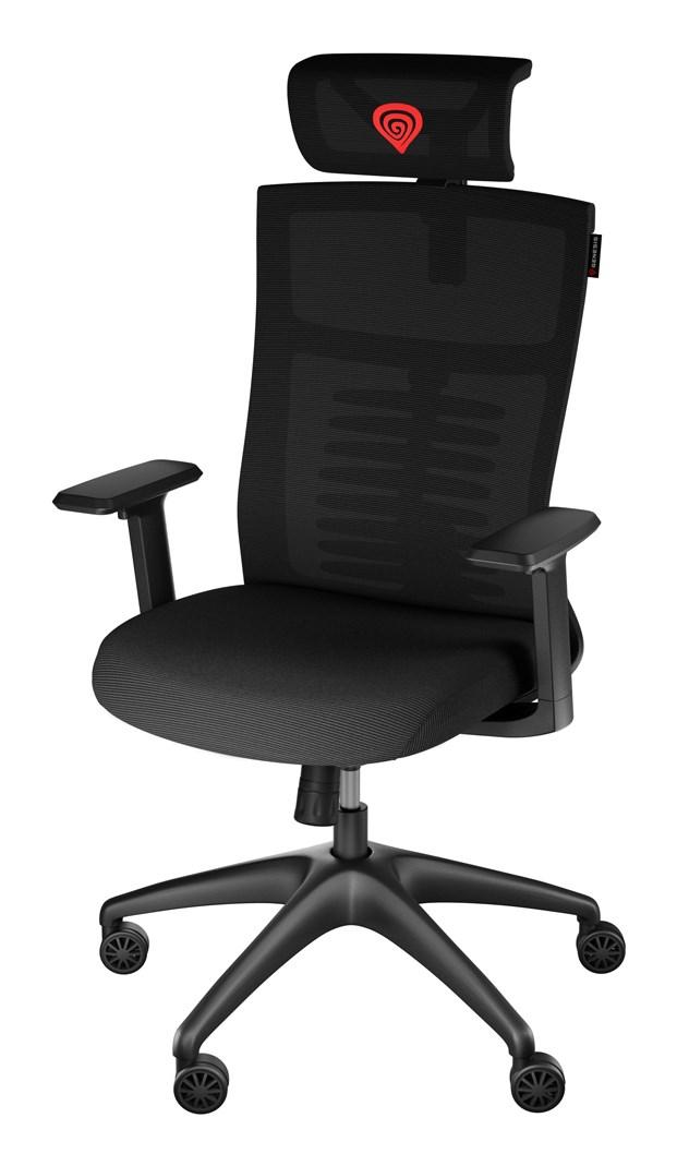 Gamerstol GENESIS Astat 200 - mesh sæde, sort billede