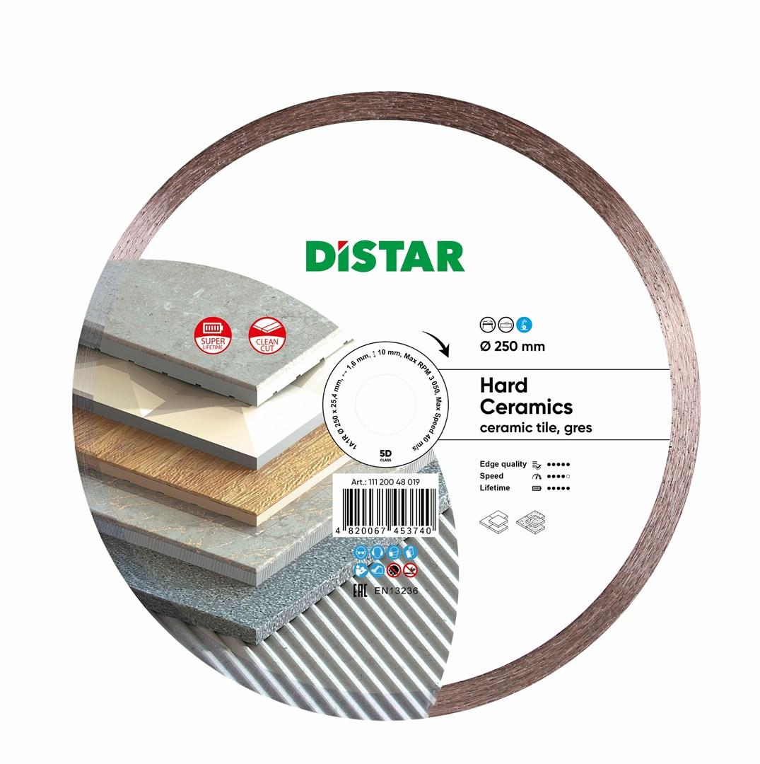 Diamantskive til hård keramik 250 × 1,6 × 10