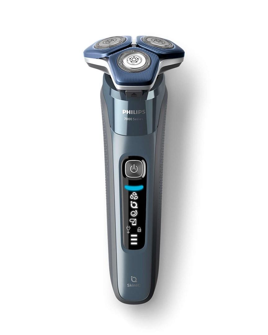 Barbermaskine Philips Shaver Series 7000 S7882/55 – wet & dry med rensebase og etui